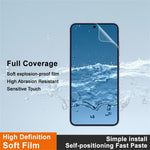 IMAK Hydrogel Film 4. generation til Samsung Galaxy S25 Edge Fuld skærmbeskytter Ultra Clear Blød TPU Film