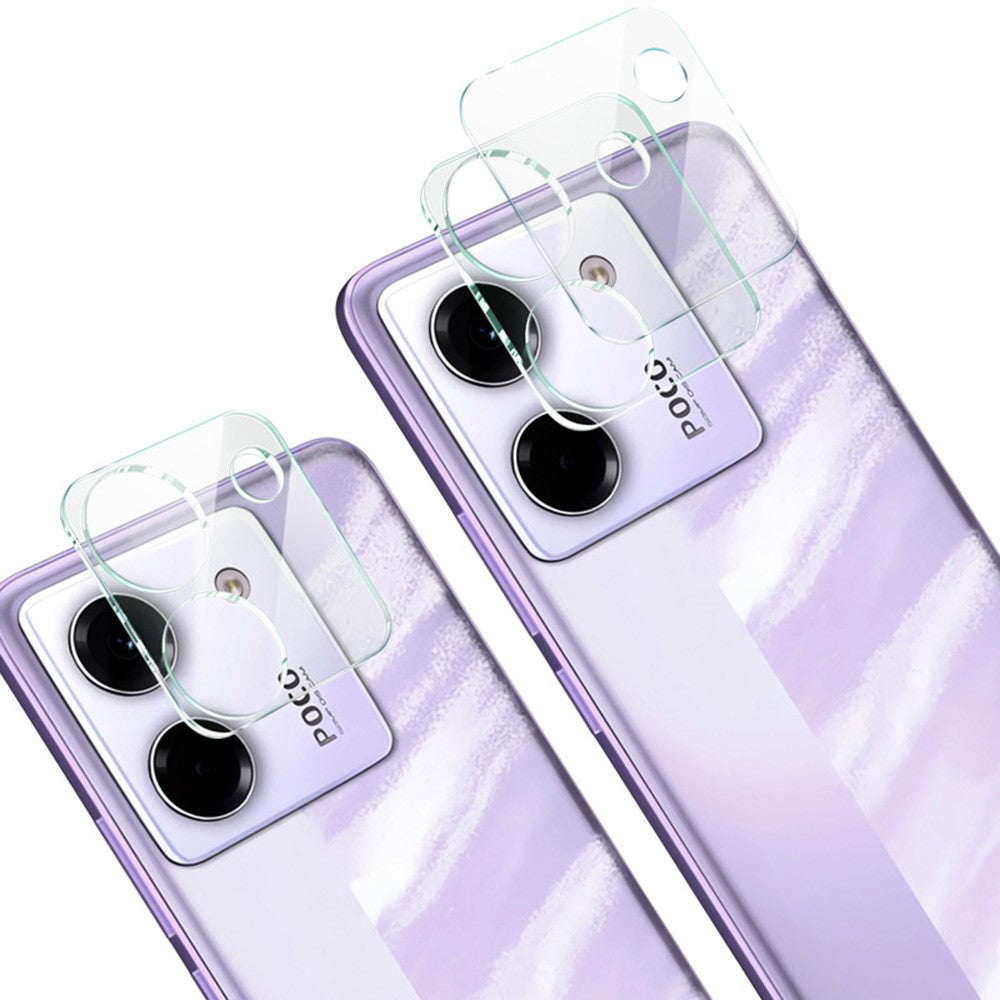 IMAK For Xiaomi Poco M7 Pro 5G Tempered Glass Camera Lens Protector + Acrylic Lens Cap