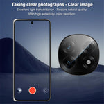 IMAK For Oppo Find N5 5G Camera Lens Protector Tempered Glass Lens Film with Self Positioning Frame