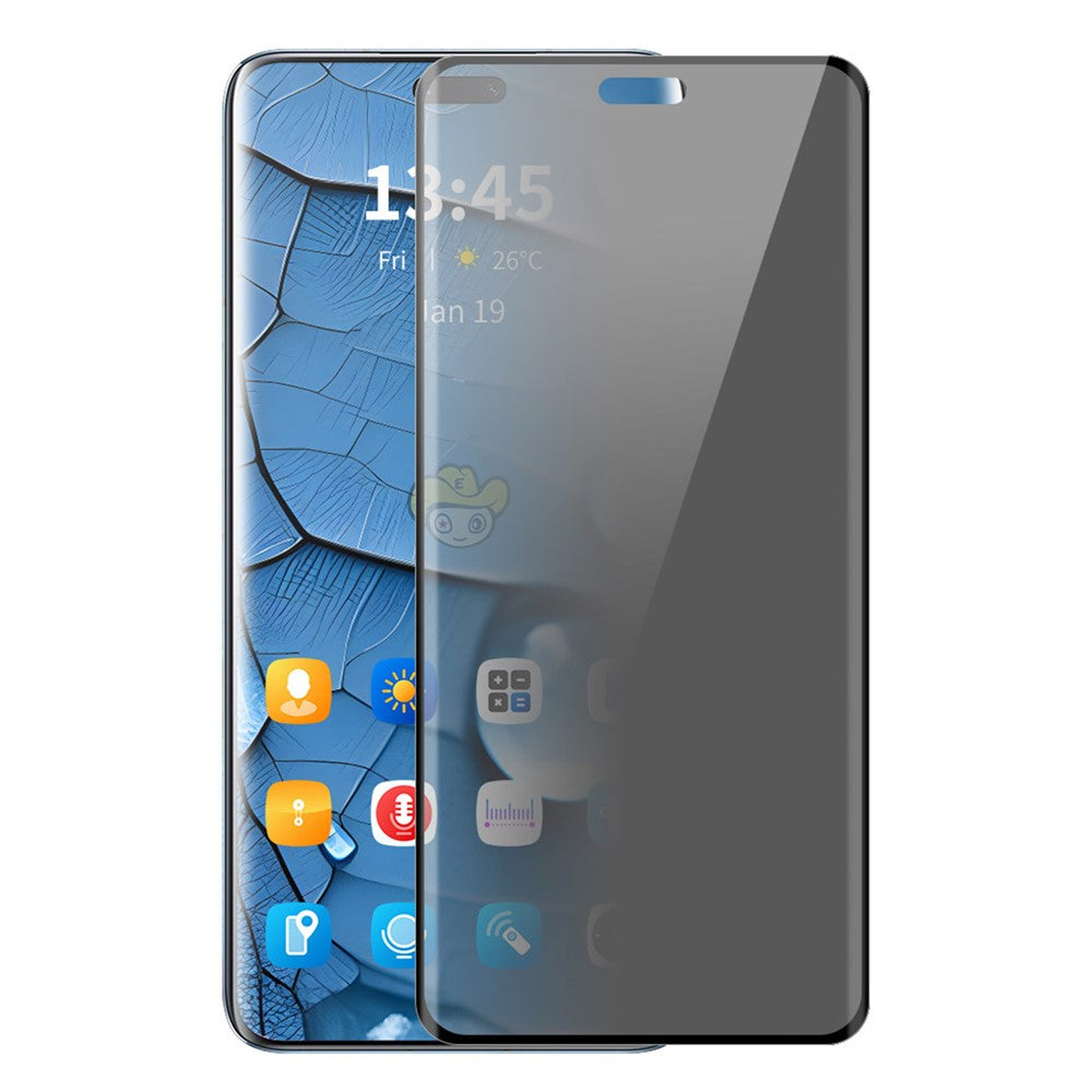 ENKAY HAT PRINCE For Honor Magic7 Pro 5G Privacy Screen Protector 3D Curved Screen Film with Installation Tool