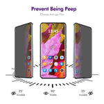 ENKAY HAT PRINCE For Oppo Find X7 Ultra Privacy Screen Protector 3D Curved Screen Film with Installation Tool