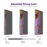 ENKAY HAT PRINCE For Oppo Find X7 Ultra Privacy Screen Protector 3D Curved Screen Film with Installation Tool