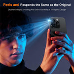 2Pcs For iPhone 14 Pro Max Screen Protector Anti Spy High Aluminium Silicon Glass Film with Dust Removal Tool