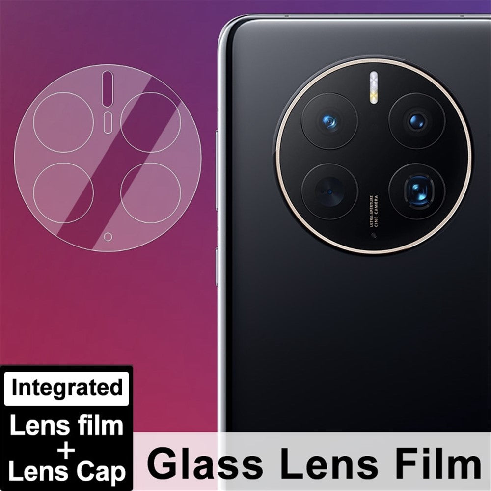 IMAK För Huawei Mate 50 Pro 4G Kameralinsskydd HD Härdat Glas Kameralinsfilm + Akryllinsskydd