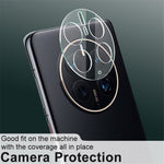 IMAK För Huawei Mate 50 Pro 4G Kameralinsskydd HD Härdat Glas Kameralinsfilm + Akryllinsskydd