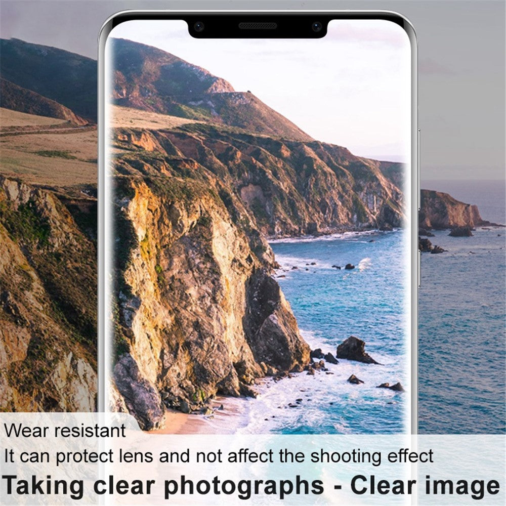 IMAK För Huawei Mate 50 Pro 4G Kameralinsskydd HD Härdat Glas Kameralinsfilm + Akryllinsskydd