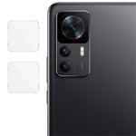 IMAK 2 st/set kameralinsskydd för Xiaomi Redmi K50 Ultra 5G/12T 5G, reptålig HD härdat glas bakkameralinsfilm