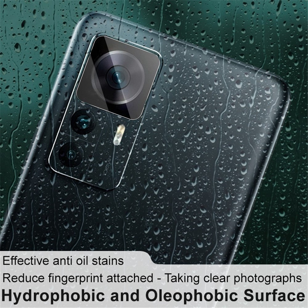 IMAK 2 st/set kameralinsskydd för Xiaomi Redmi K50 Ultra 5G/12T 5G, reptålig HD härdat glas bakkameralinsfilm