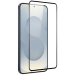 NORTHJO A++ til Samsung Galaxy S25 Edge Skærmbeskytter Silketryk Høj Aluminium-Silikone Glasfilm Understøtter Fingeraftryksoplåsning