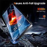 2 st. för Samsung Galaxy S23/S22 5G anti-spionage skärmskydd i hög aluminium silikonglas (fingeravtryckslåsning)