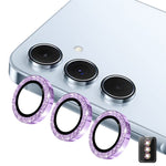 ENKAY HAT PRINCE För Samsung Galaxy A14 4G / Galaxy A24 4G (162,1 x 77,6 x 8,3 mm) / Galaxy A24 5G / Galaxy A34 5G / Galaxy A14 5G Kameralinsskydd Glitterdekor Härdat Glas Linsfilm