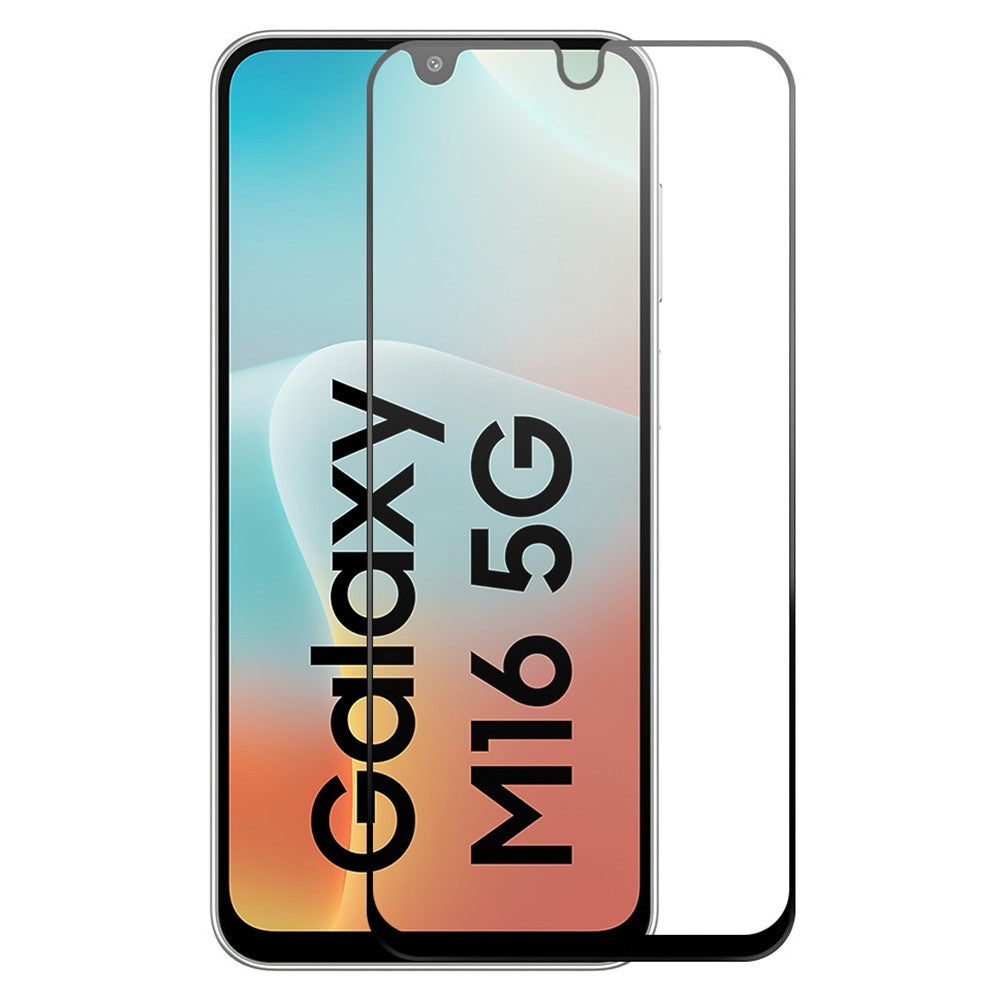 RURIHAI För Samsung Galaxy M16 5G / F16 5G Skärmskydd Sekundärhärdande Hög Aluminium-Silicon Glasfilm