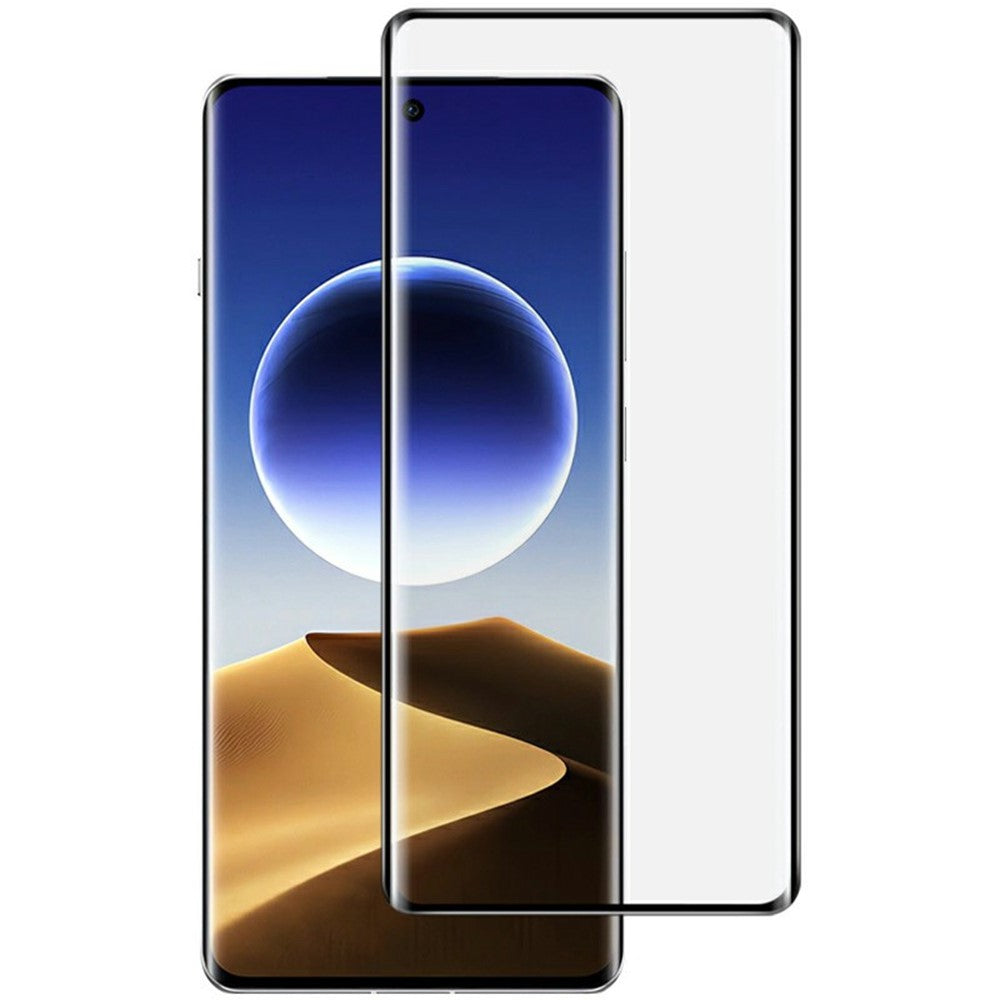 IMAK For Oppo Find X7 5G Screen Protector Full Glue 3D Curved Tempered Glass Film with Positioning Frame