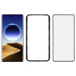 IMAK For Oppo Find X7 5G Screen Protector Full Glue 3D Curved Tempered Glass Film with Positioning Frame