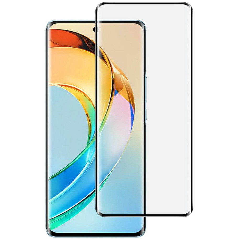 IMAK Screen Protector For Honor X50 5G / X9b 5G / Magic6 Lite 5G Full Glue 3D Curved Tempered Glass Film with Positioning Frame