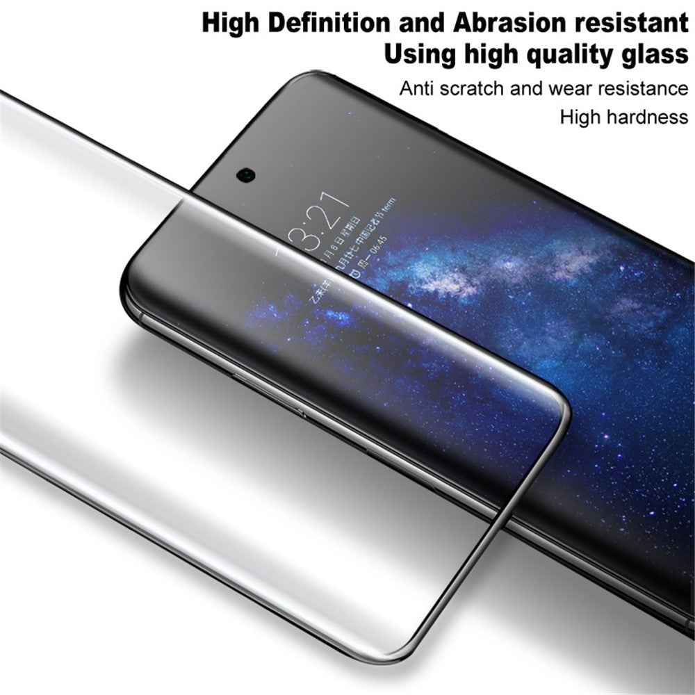 IMAK For Honor Magic7 Pro 5G Screen Protector Full Glue 3D Curved Tempered Glass Film with Positioning Frame
