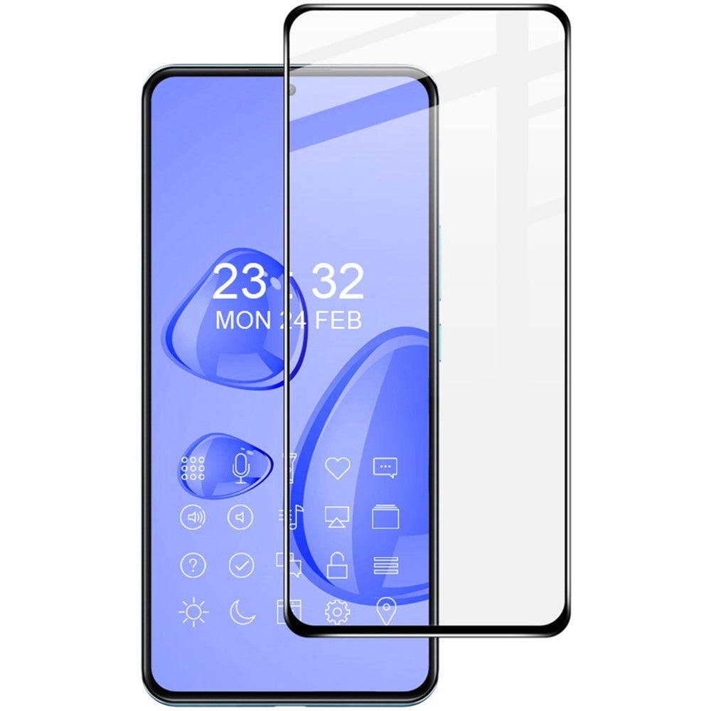 IMAK Pro+-serien för Xiaomi 12T 5G / Redmi K50 Ultra 5G / 12T Pro 5G HD Heltäckande Skärmskydd Anti-fingeravtryck HD Heltäckande Härdat Glasfilm