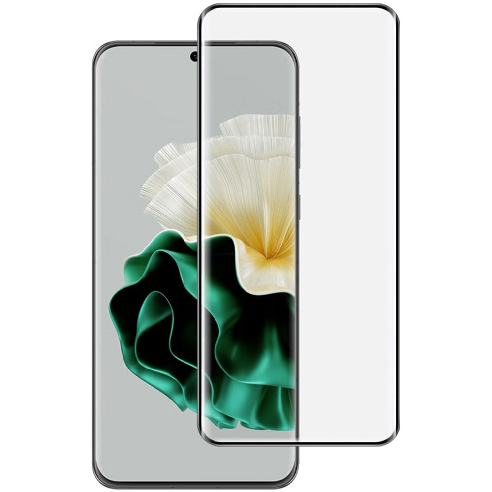 IMAK För Huawei P60 Pro Skärmskydd Helhäftande 3D Böjd Härdat Glasfilm med Positioneringsram