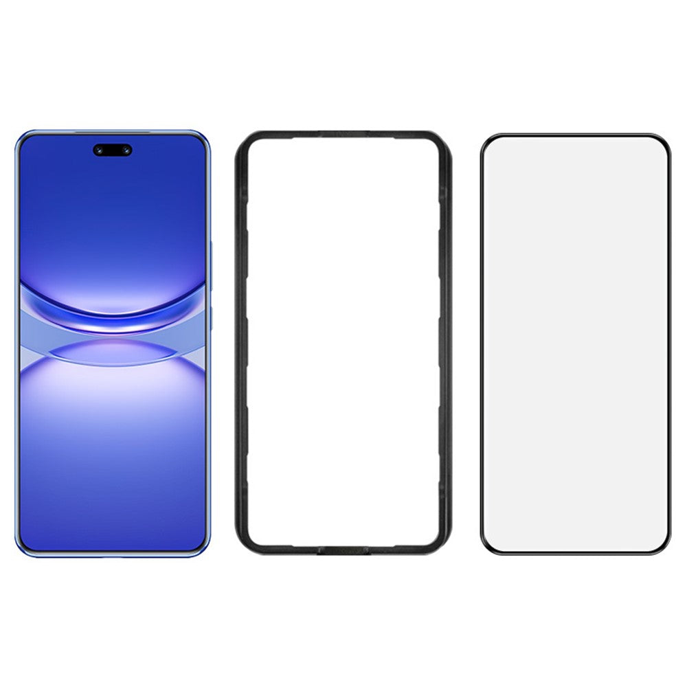 IMAK Screen Protector For Huawei nova 12 Pro 5G / nova 12 Ultra 5G / nova 13 Pro 5G Full Glue 3D Curved Tempered Glass Film with Positioning Frame