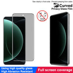 IMAK For Xiaomi 15 Ultra Anti Spy Screen Protector Full Cover Tempered Glass Film