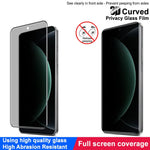 IMAK For Xiaomi 15 Ultra Anti Spy Screen Protector Full Cover Tempered Glass Film