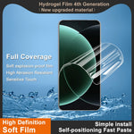 IMAK Hydrogelfilm 4:e generationen för Xiaomi 15 Ultra Helskärmsskydd Ultraklar Mjuk TPU-film