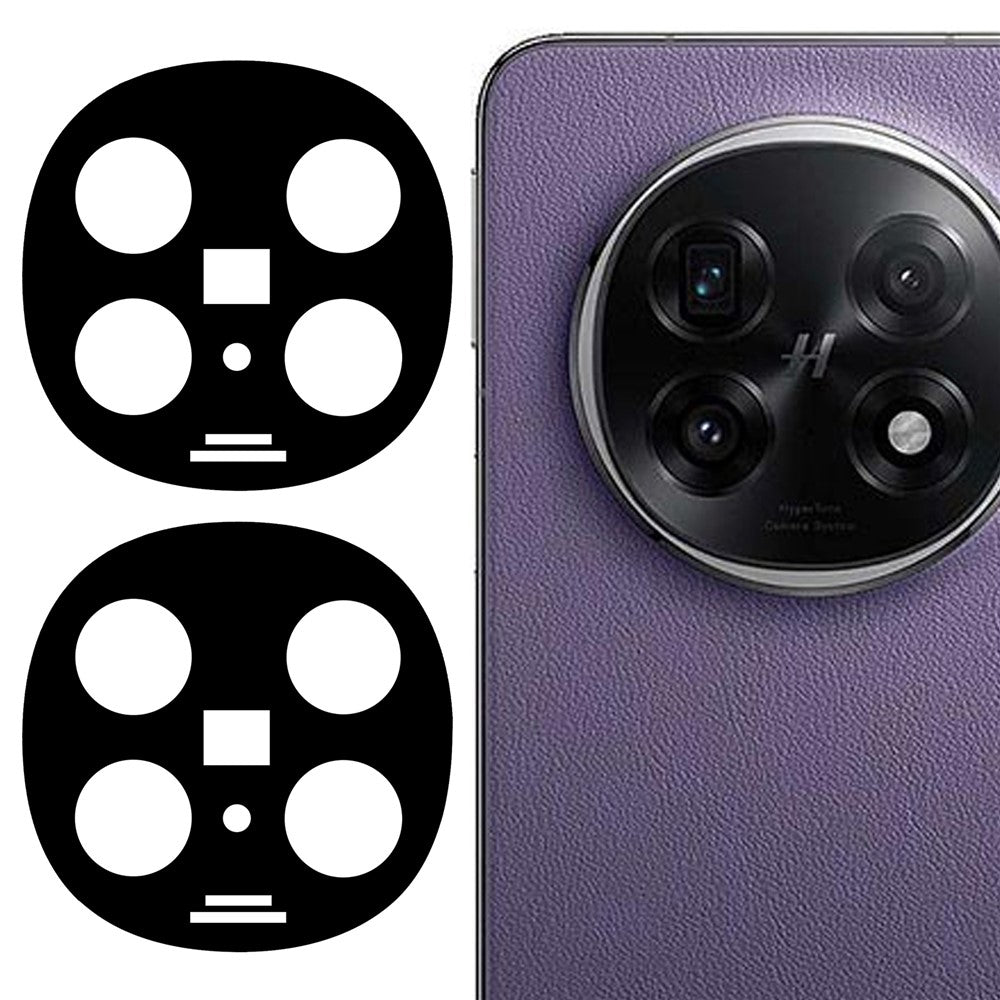 2Pcs For Oppo Find N5 5G Camera Lens Protector 2.5D Arc Edge Silk Printing Tempered Glass Rear Lens Film