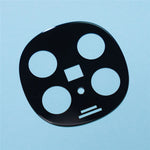 2Pcs For Oppo Find N5 5G Camera Lens Protector 2.5D Arc Edge Silk Printing Tempered Glass Rear Lens Film
