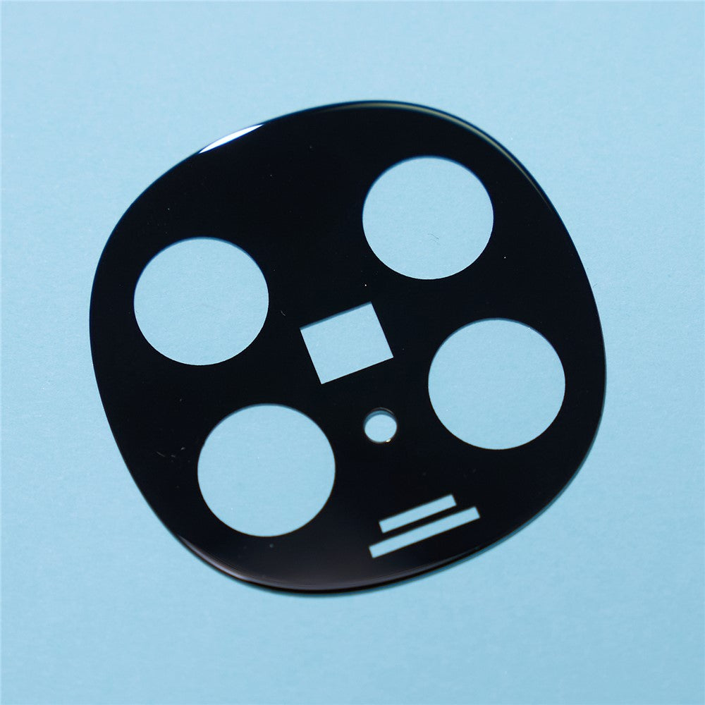 2Pcs For Oppo Find N5 5G Camera Lens Protector 2.5D Arc Edge Silk Printing Tempered Glass Rear Lens Film