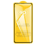 Xiaomi Redmi Note 14 4G (164.84mm) skærmbeskytter, 9D, med sidelim, fulddækkende hærdet glas-film