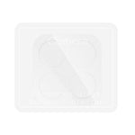 RURIHAI For Honor X8c 4G Camera Lens Protector 3D Clear High Aluminum-Silicon Glass Lens Film