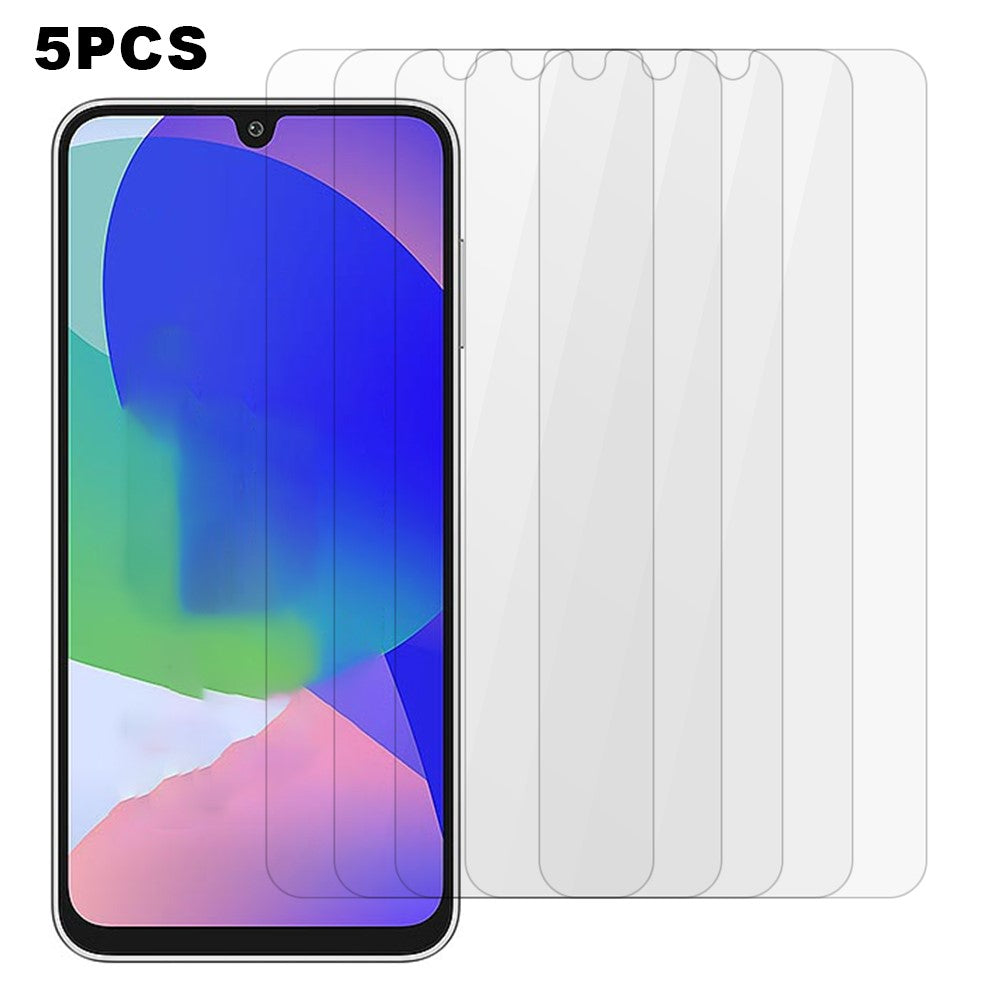 5Pcs For Samsung Galaxy F16 5G / M16 5G Screen Protector 0.3mm 2.5D Tempered Glass Clear Film