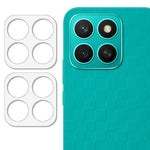 2Pcs For Honor X8c 4G Camera Lens Protector 3D Arc Edge Anti-Scratch Tempered Glass Lens Film