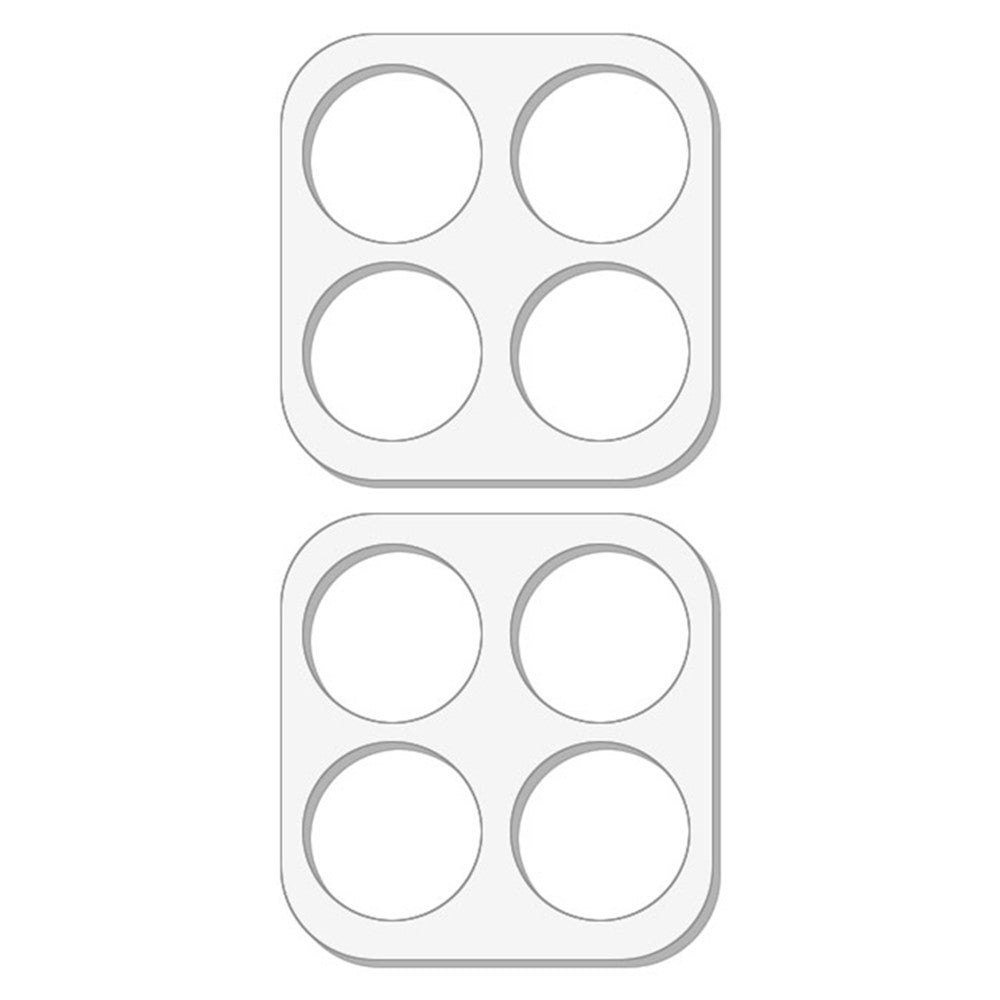 2Pcs For Honor X8c 4G Camera Lens Protector 3D Arc Edge Anti-Scratch Tempered Glass Lens Film