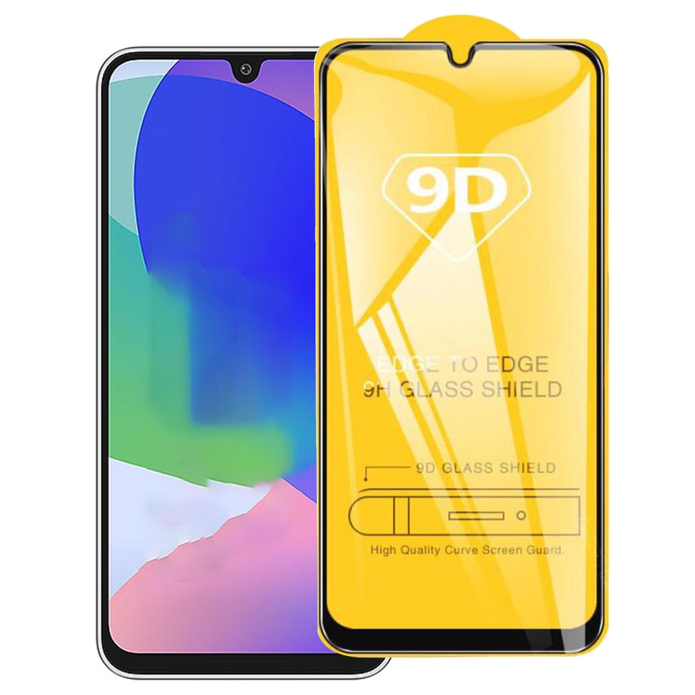 Til Samsung Galaxy F16 5G / M16 5G Skærmbeskytter 9D Side Lim Fuld Dækning Hærdet Glasfilm