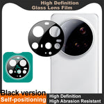IMAK For Xiaomi 15 Ultra Tempered Glass Camera Lens Protector with Self Positioning Frame (Black Version) (Only for Single-Color Phone Devices)