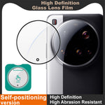 IMAK For Xiaomi 15 Ultra Camera Lens Protector Tempered Glass Lens Film with Self Positioning Frame (Only for Dual-Color Phone Devices)