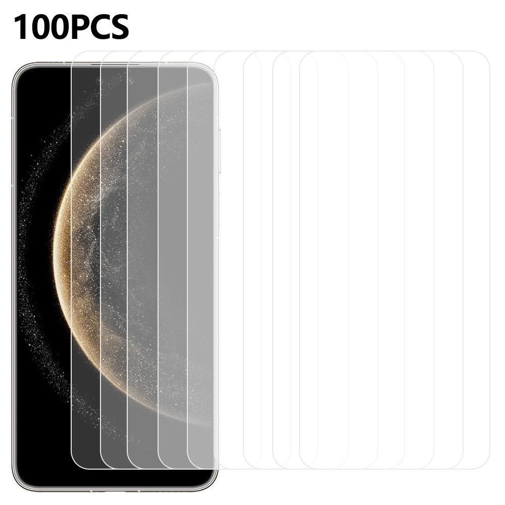 100Pcs For Huawei Mate 70 Screen Protector Anti-Scratch Tempered Glass Film (No Package, with Wipes Set, Dust-absorber, Guide Sticker)
