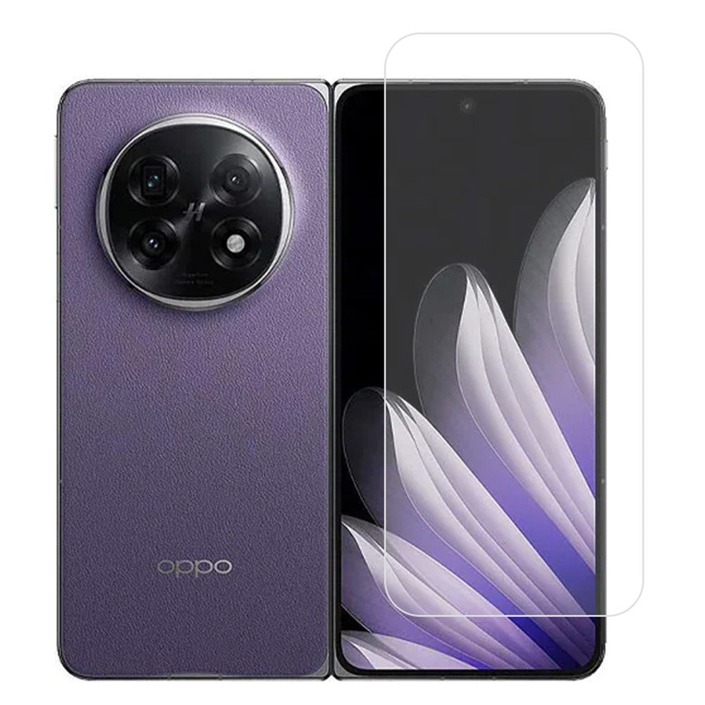 AMORUS For Oppo Find N5 5G Front Screen Protector 2.5D Arc Edge 9H High Aluminum-Silicon Glass Film