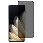 Oppo Find N5 5G Anti-Peep Heltäckande Framskärmskydd Silk Print Härdat Glas Film