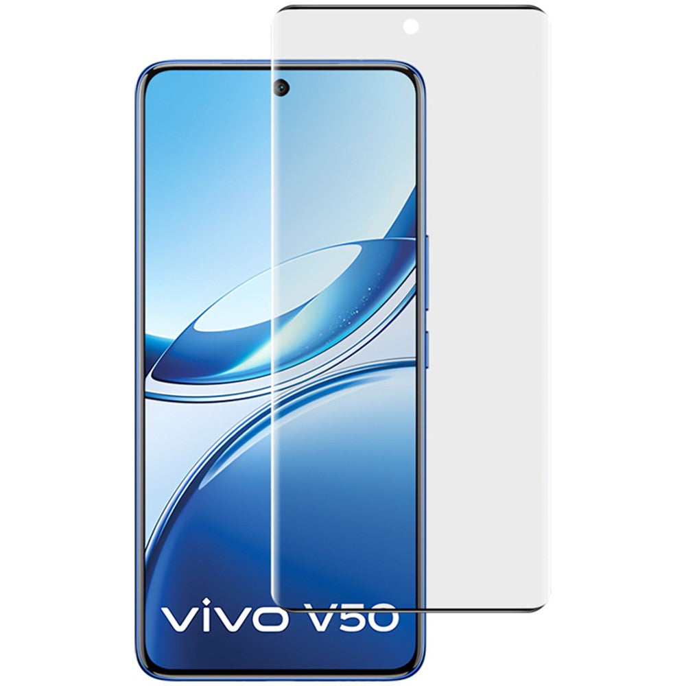 IMAK for vivo V50e 5G / V50 5G Full Screen Protector 3D Curved Tempered Glass Film (No Edge Version)