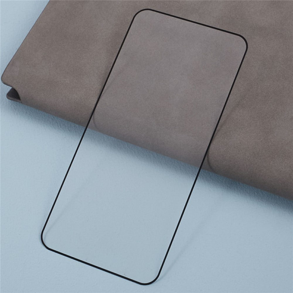 Til Samsung Galaxy S25 Edge hærdet glas med fuldklæber, heldækkende skærmbeskytter, der understøtter fingeraftryksoplåsning
