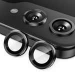 ENKAY HAT PRINCE til Samsung Galaxy Z Flip7 5G, kameralinsebeskyttelse med metalring og linsefilm