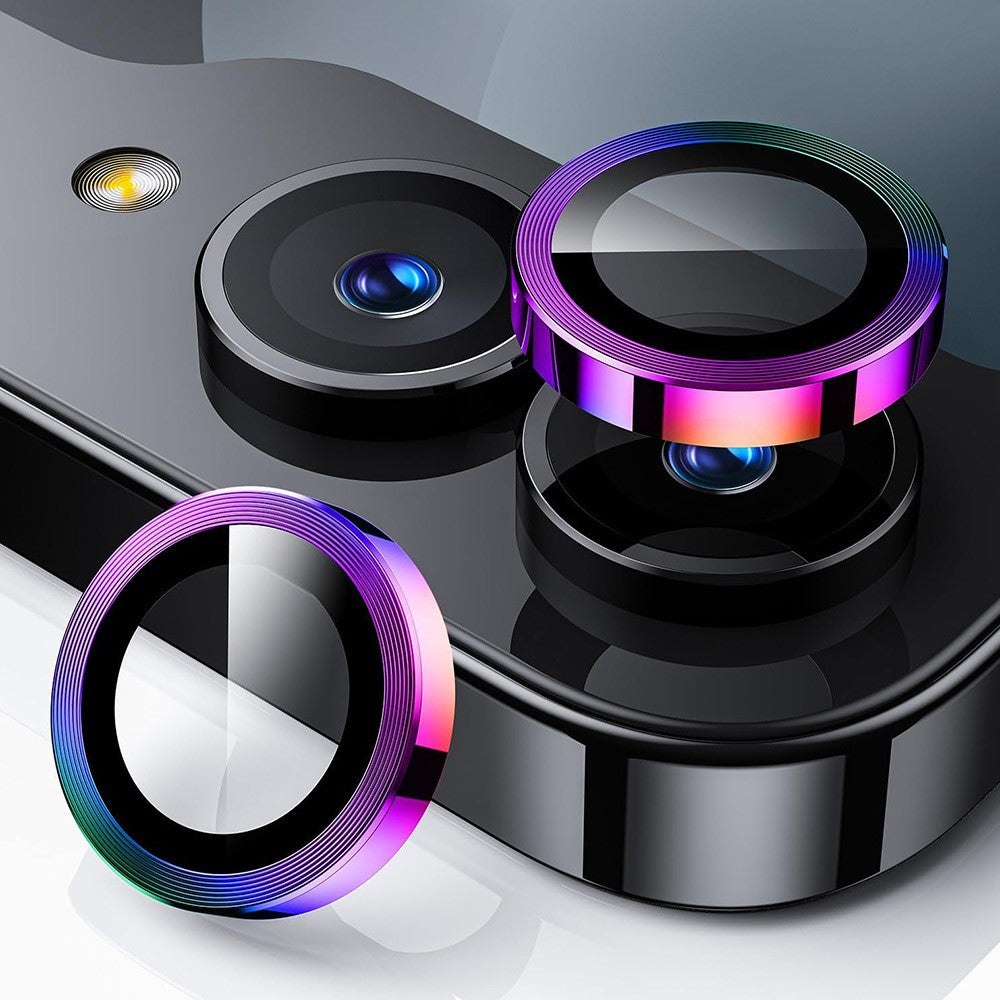 ENKAY HAT PRINCE til Samsung Galaxy Z Flip7 5G, kameralinsebeskyttelse med metalring og linsefilm