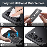 ENKAY HAT PRINCE For Samsung Galaxy Z Fold7 5G Camera Lens Protector  Metal Ring Lens Film