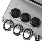 ENKAY HAT PRINCE For Samsung Galaxy Z Fold7 5G Camera Lens Protector  Glitter Decor Tempered Glass Lens Film