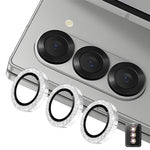 ENKAY HAT PRINCE For Samsung Galaxy Z Fold7 5G Camera Lens Protector  Glitter Decor Tempered Glass Lens Film