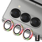 ENKAY HAT PRINCE For Samsung Galaxy Z Fold7 5G Camera Lens Protector  Glitter Decor Tempered Glass Lens Film