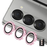 ENKAY HAT PRINCE For Samsung Galaxy Z Fold7 5G Camera Lens Protector  Glitter Decor Tempered Glass Lens Film