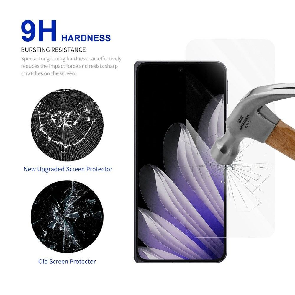 RURIHAI For Oppo Find N5 5G Screen Protector 0.26mm 2.5D High Aluminium Silicon Glass Film